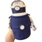 Kawaii Water Bottle Blue