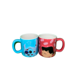 Stitch Red&Blue Double Mug