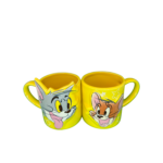 Tom & Jerry Yelow Mug Double